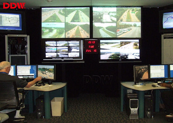 CCTV video wall control room 1200: 1 kontrast HDMI DVI VGA video ściana AC 110 - 240v DDW-LW550HN16