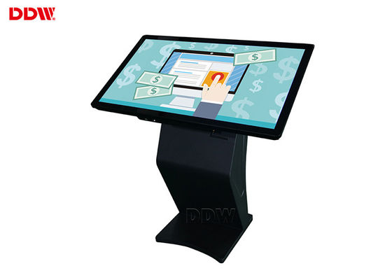 Fabrycznie gorący 43 calowy 10 punktów pojemnościowy dotykowy kiosk LG kryty Windows piętro stojak lcd ekran dotykowy wyświetlacz reklamowy