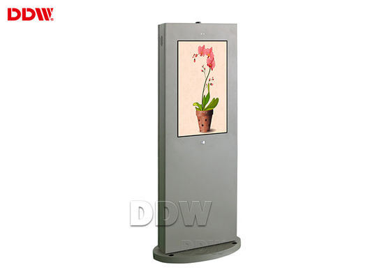 65-calowy duży ekran zewnętrzny kiosk cyfrowy, 10 bitów / kolorowy cyfrowy wyświetlacz