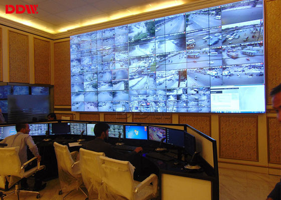 Ściana wideo CCTV z wieloma wyświetlaczami do centrum monitorowania bezpieczeństwa 1920 * 1080 P.