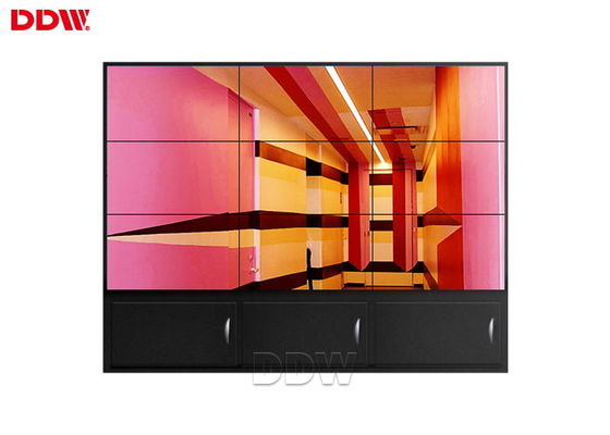 Pełnokolorowy wyświetlacz LCD do ścian wideo 2 X wejście HDMI Jasność 700 nitów