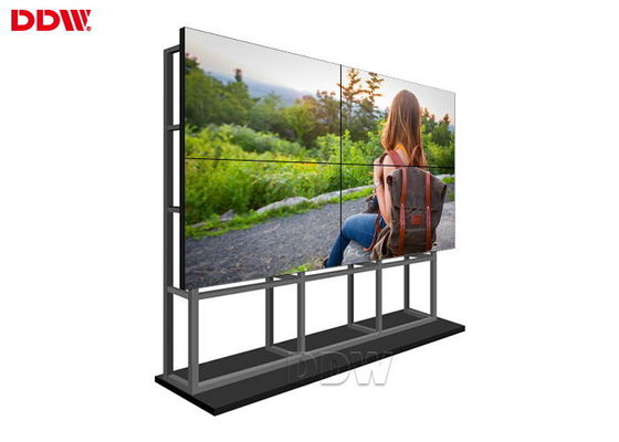 Jednolity wyświetlacz LCD z wąską ramką / 55-calowa ściana reklamowa wideo