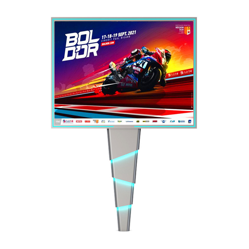 Niestandardowy wysokiej klasy projekt 8000nits stalowy p6 wodoodporny IP65 cyfrowy billboard zewnętrzny LED do reklamy