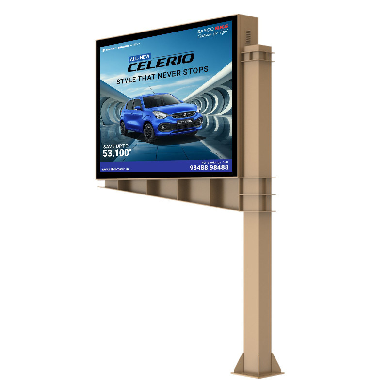 Łatwa instalacja 8000nits IP65 p6 cyfrowy wyświetlacz LED ekran billboard reklamy zewnętrznej
