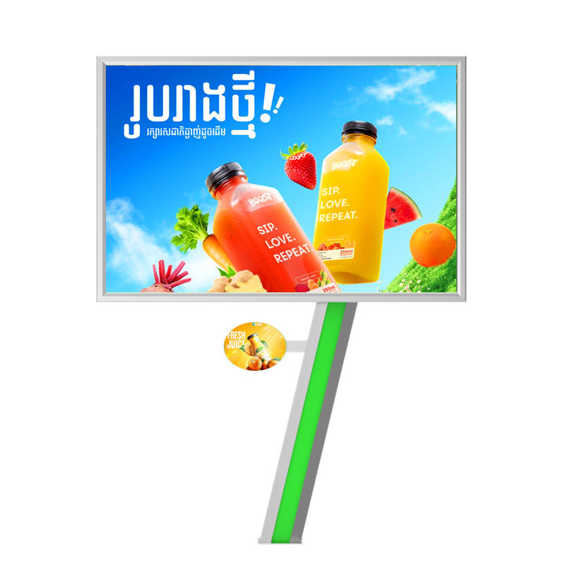 Wysokiej jasności wyświetlacz cyfrowy 8000nits IP65 P6 wodoodporne billboardy reklamowe na zewnątrz