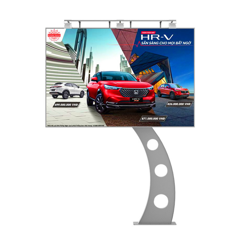 Wysoka jasność 8000nits IP65 p6 LED cyfrowy dwustronny wyświetlacz billboard reklamy zewnętrznej LED ściany wideo